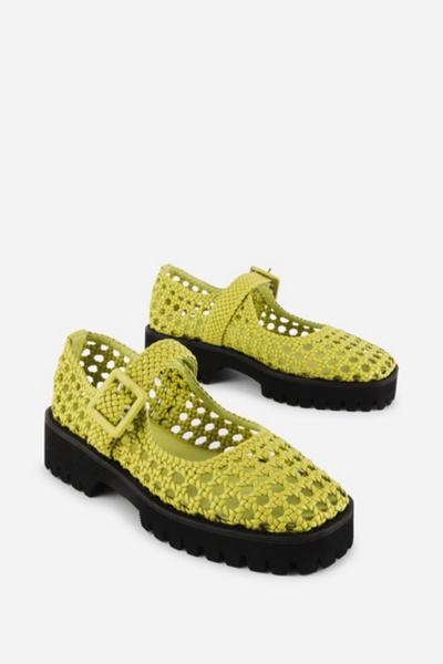 Intentionally Blank Veronique Woven Mary Jane