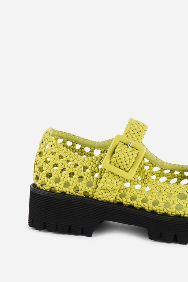 Intentionally Blank Veronique Woven Mary Jane #4