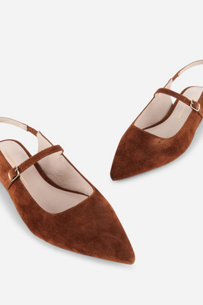 Intentionally Blank Escape Slingback Flat