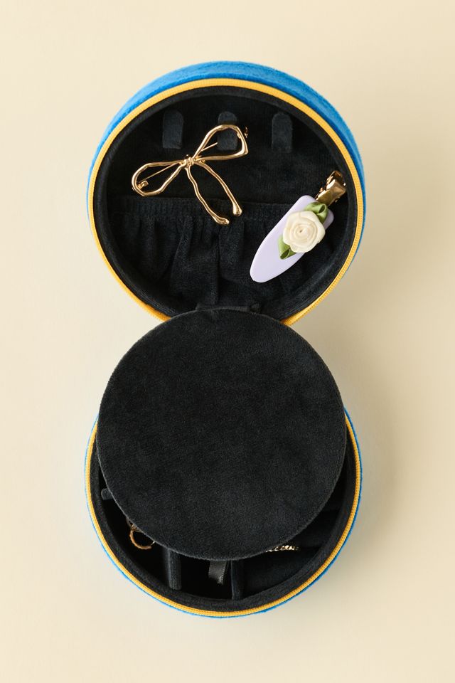 Caviar Embroidered Velvet Jewelry Case #3