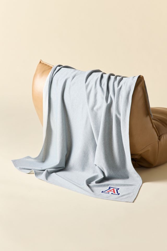 NCAA Logo Sweatshirt Throw Blanket #1