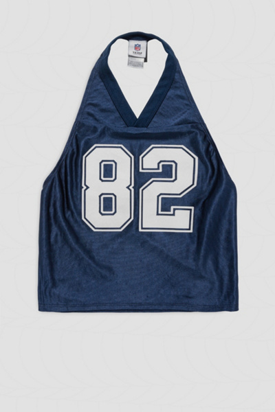 Rework Dallas Cowboys Football Halter Top