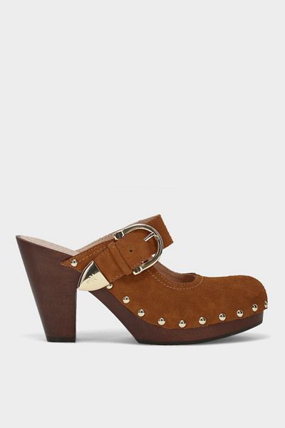 Frye Women's Cindy Buckle Clogs