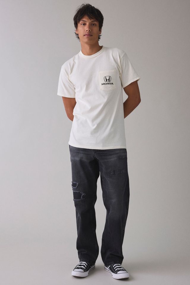 T-shirt à poche avec logo graphique Honda #3