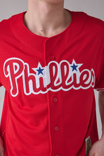 Mitchell & Ness MLB Philadelphia Phillies Darren Daulton Baseball Jersey
