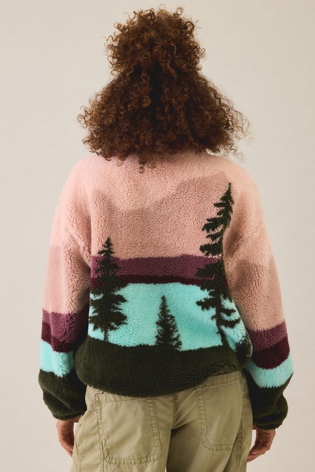 Beach Riot Leona Wilderness Fleece Quarter Zip Pullover #3