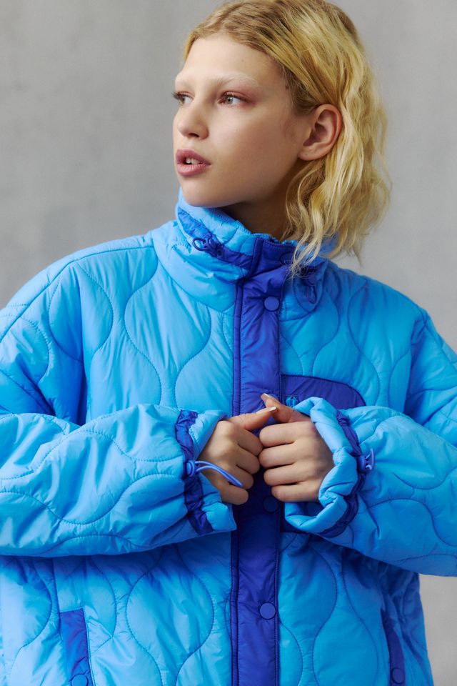 Beach Riot Harvie Quilted Funnel Neck Jacket #4