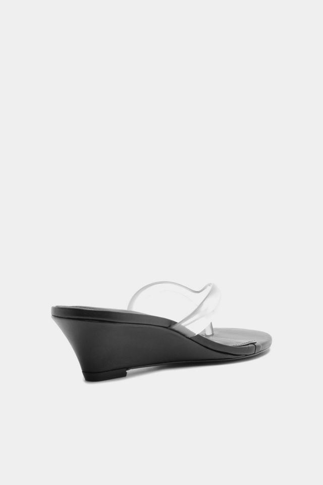Schutz Roslyn Wedge Jelly Thong Heels #3