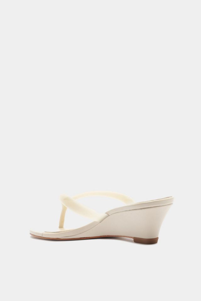 Schutz Roslyn Wedge Jelly Thong Heels #2