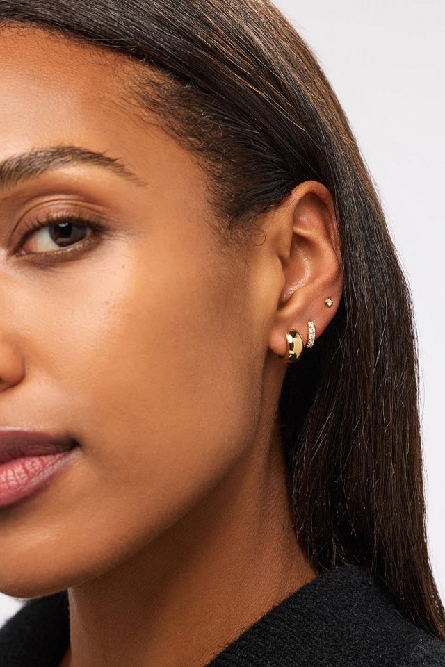 Ana Luisa Giulia Bold Hoop Earrings #3
