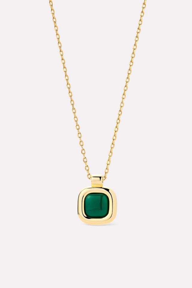 Ana Luisa Clara Green Onyx Pendant #2