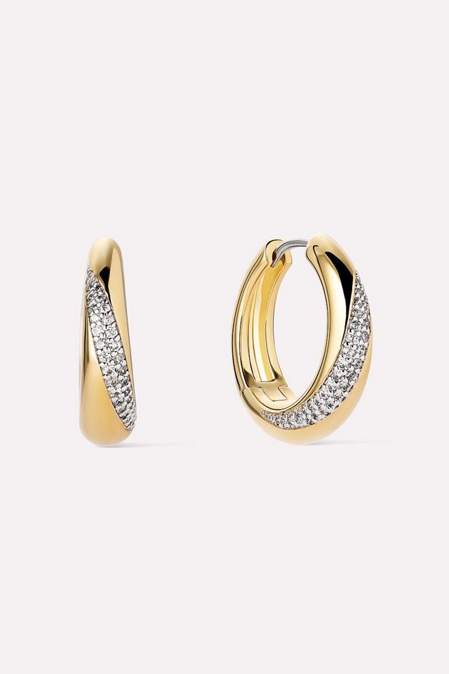 Ana Luisa Kira Bold Hoop Earrings #1