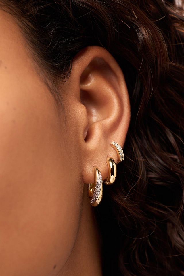 Ana Luisa Kira Bold Hoop Earrings #2