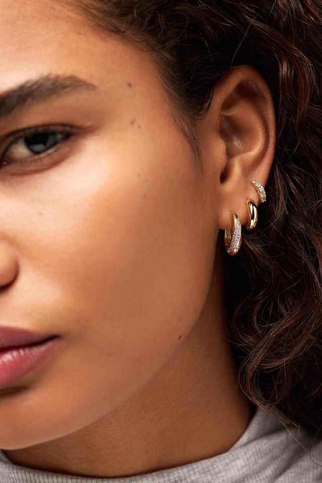 Ana Luisa Kira Bold Hoop Earrings #3