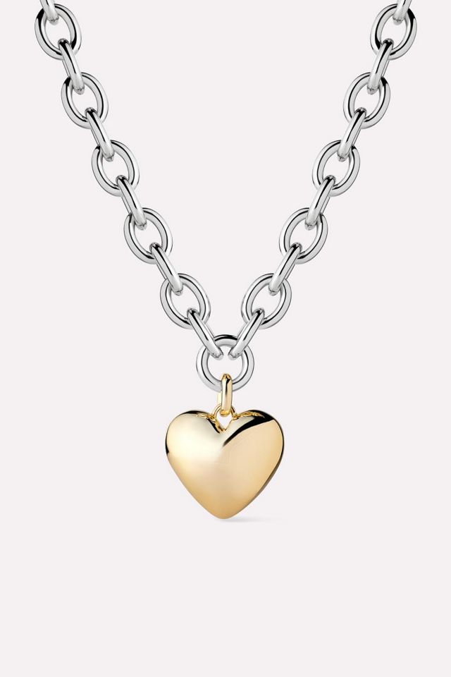 Ana Luisa Lev Bold Heart Necklace #2
