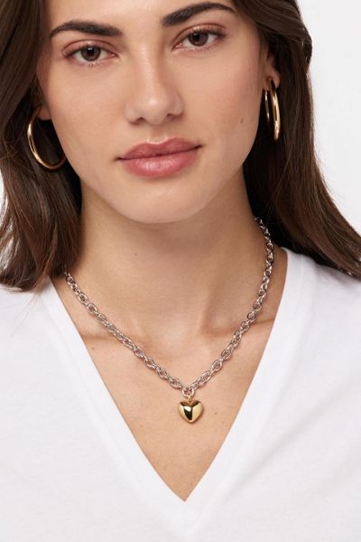 Ana Luisa Lev Bold Heart Necklace