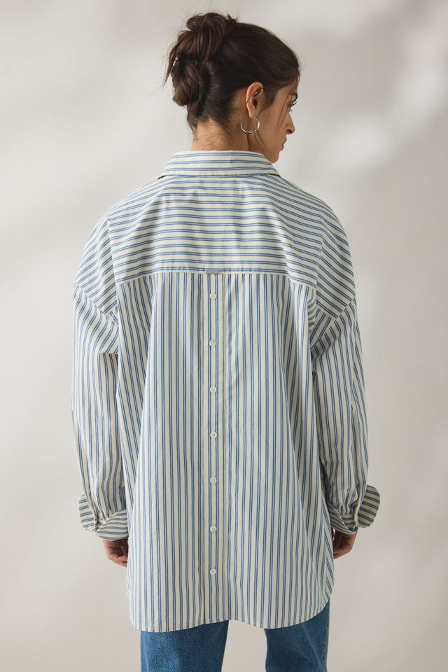 AllSaints Adrianne Relaxed Striped Shirt #3