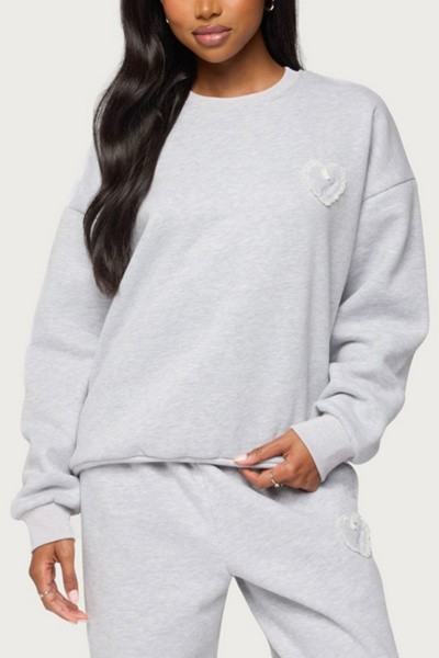 Edikted Love Oversized Sweatshirt
