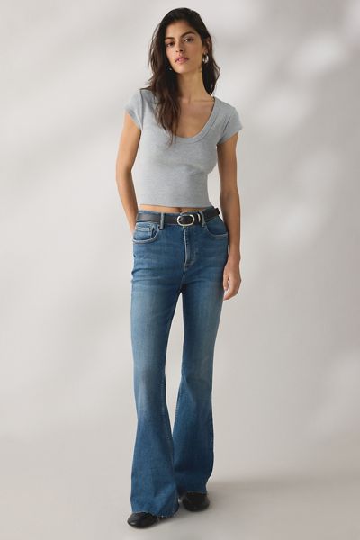 AllSaints Maisie High-Rise Flare Jeans
