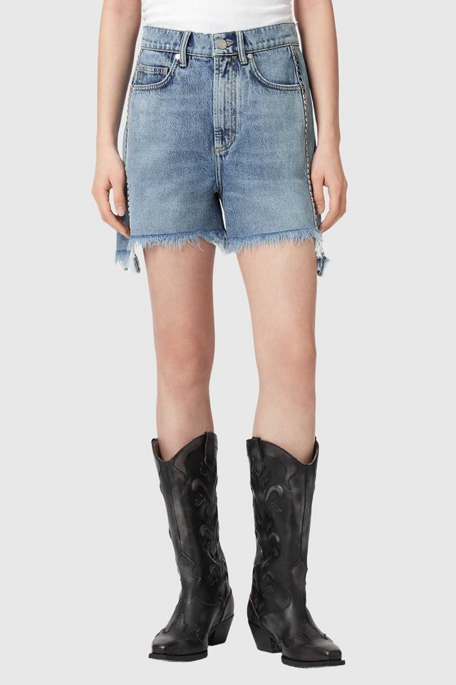 AllSaints Frankie Studded Denim Jorts #2