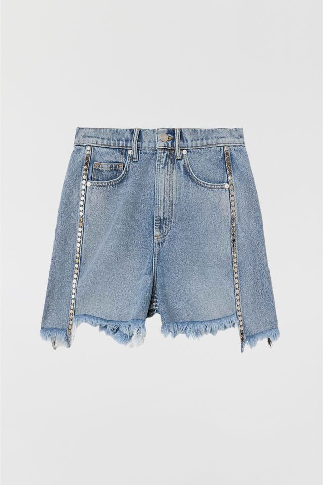 AllSaints Frankie Studded Denim Jorts #3