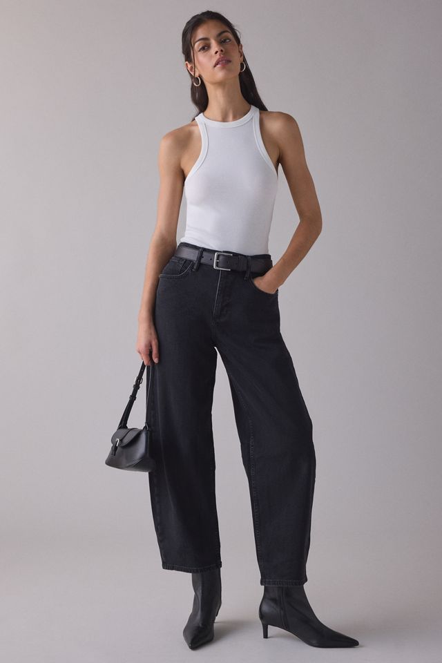 AllSaints Sadie High-Rise Barrel Leg Jeans #5