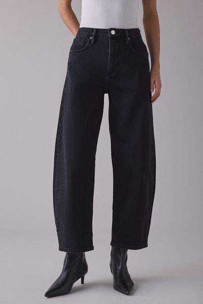 AllSaints Sadie High-Rise Barrel Leg Jeans