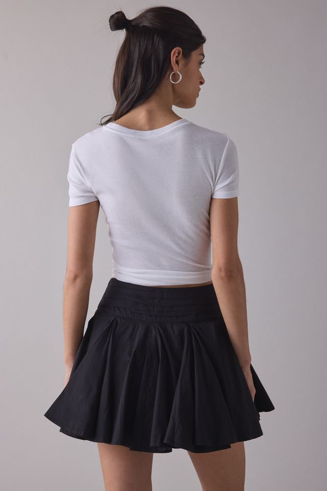 AllSaints Tulip Ponte Godet Mini Skirt #2
