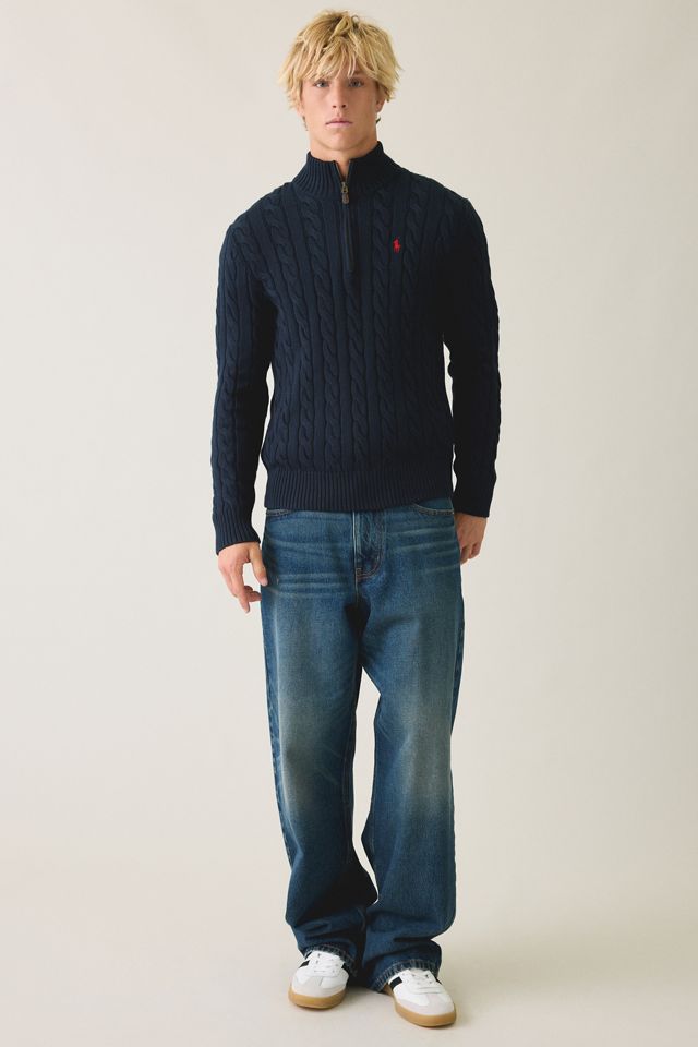 Polo Ralph Lauren Cable Knit Quarter Zip Sweater #3