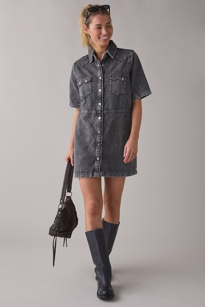 Denim Mini Dresses | Urban Outfitters