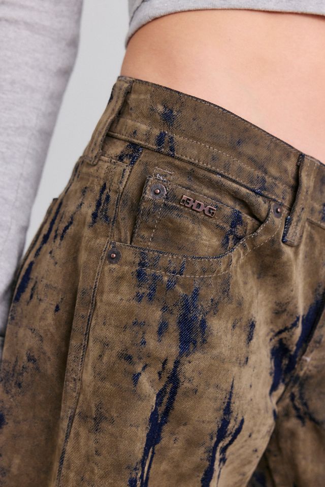 BDG Kayla Flocked Low-Rise Jeans #3