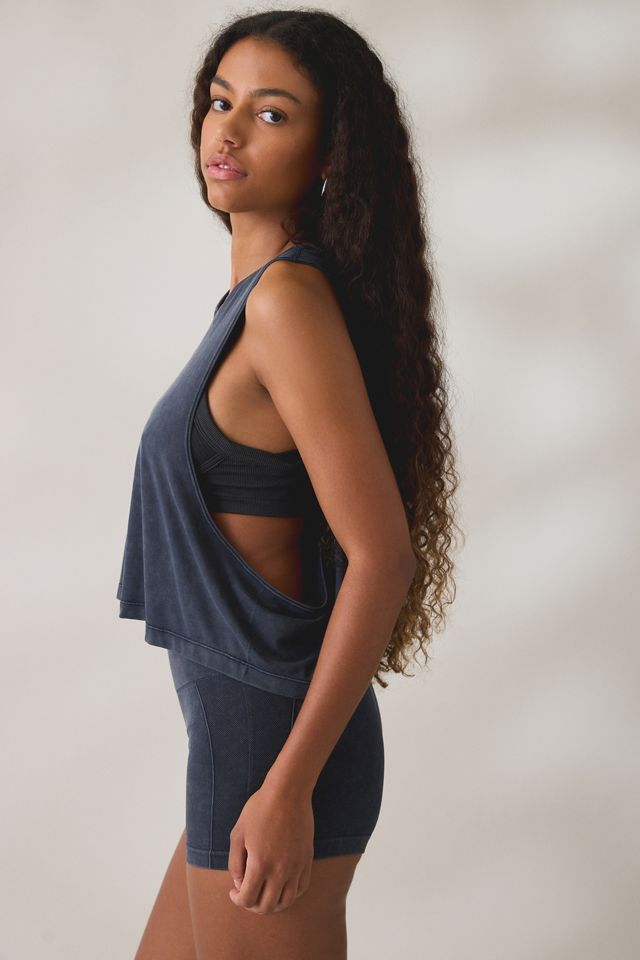 Out From Under Tara Cropped Racerback Tank Top #1