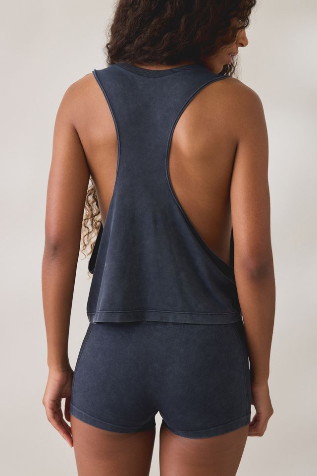 Out From Under Tara Cropped Racerback Tank Top #2