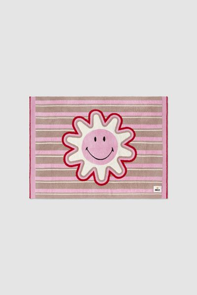 Barefoot Dreams CozyChic® Smiley® Striped Knit Throw Blanket