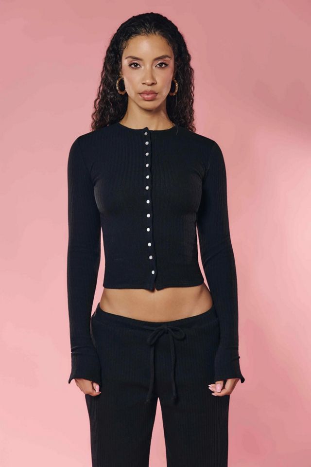 Staple & Hue Rib Knit Cardigan #1