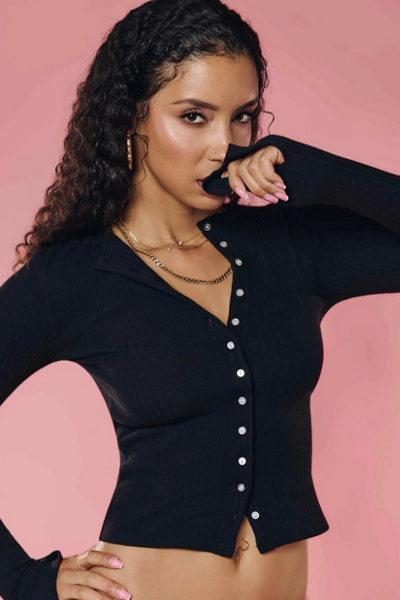 Staple & Hue Rib Knit Cardigan