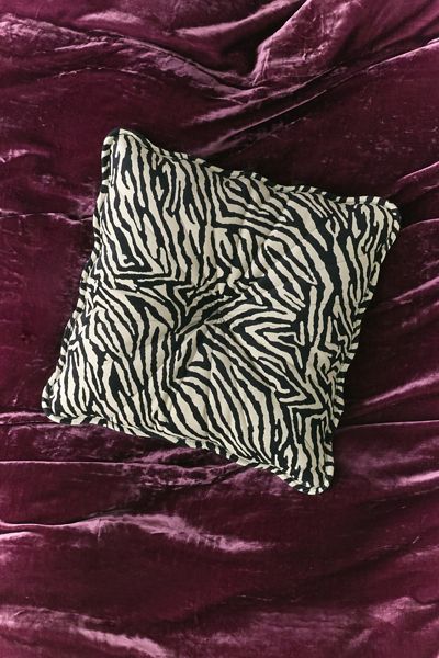 Emma Pintuck Velvet Throw Pillow