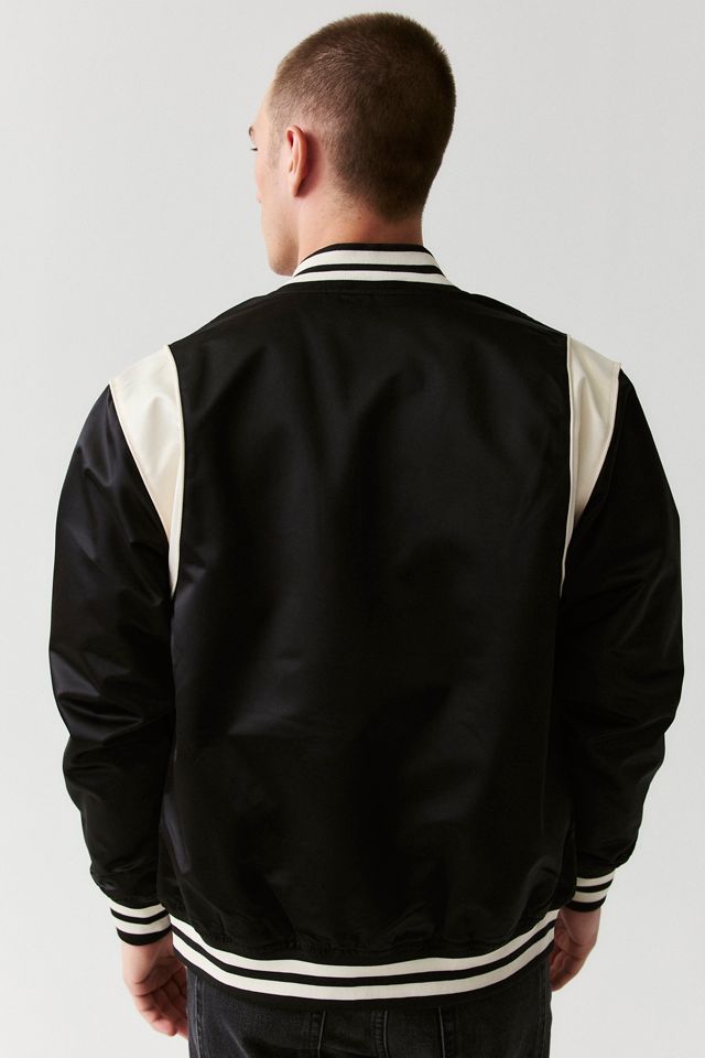 Mitchell & Ness NFL Retro Roots Satin Varsity Jacket #3