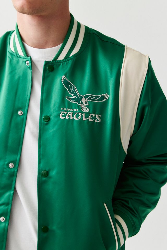 Mitchell & Ness NFL Retro Roots Satin Varsity Jacket #2