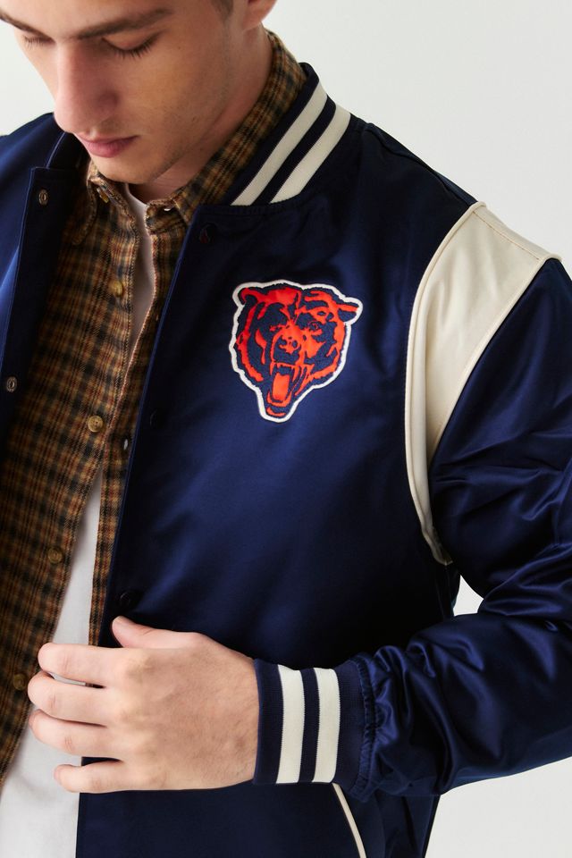 Mitchell & Ness NFL Retro Roots Satin Varsity Jacket #2