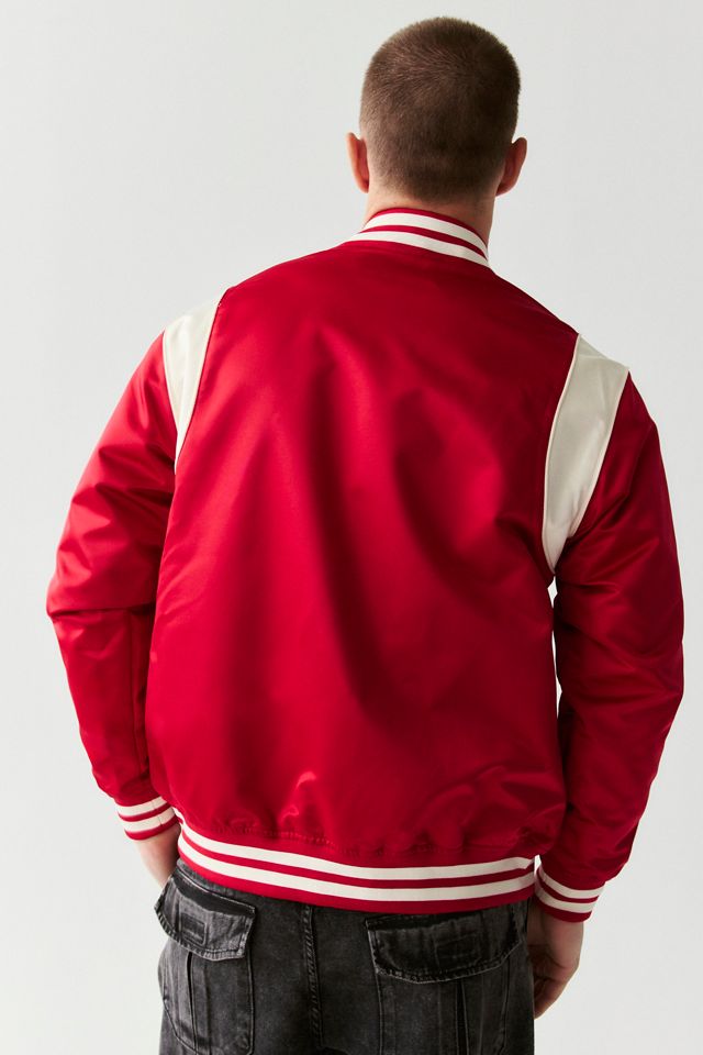 Mitchell & Ness NFL Retro Roots Satin Varsity Jacket #3