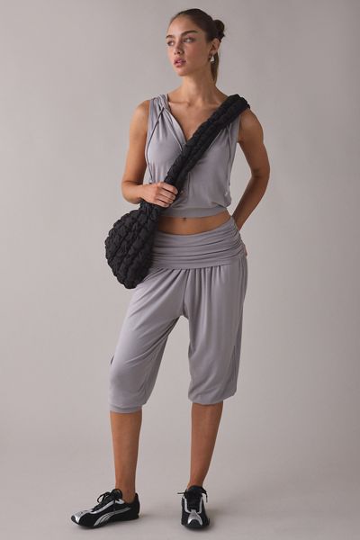 Out From Under Stormy Foldover Culotte Pants