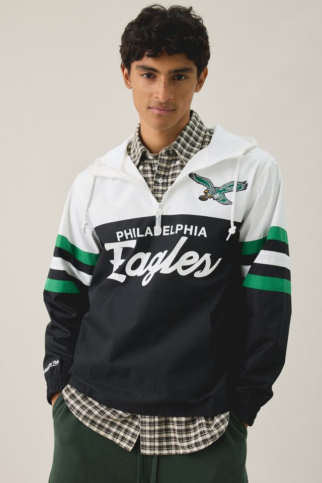Mitchell & Ness NFL Team Logo Head Coach Windbreaker Jacket #1
