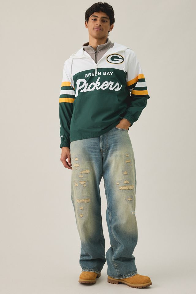 Mitchell & Ness NFL Team Logo Head Coach Windbreaker Jacket #1