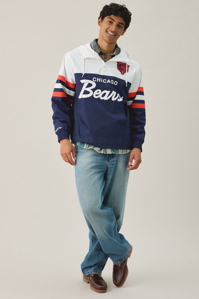 Mitchell & Ness NFL Team Logo Head Coach Windbreaker Jacket #1