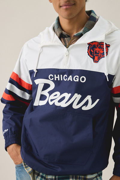 Mitchell & Ness NFL Team Logo Head Coach Windbreaker Jacket