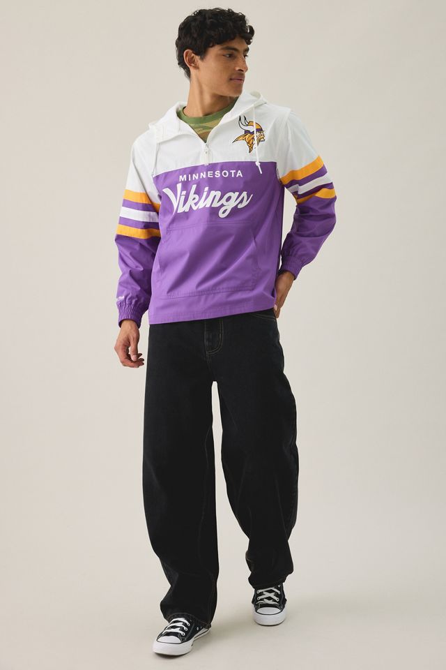 Mitchell & Ness NFL Team Logo Head Coach Windbreaker Jacket #1