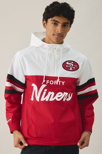Mitchell & Ness NFL Team Logo Head Coach Windbreaker Jacket