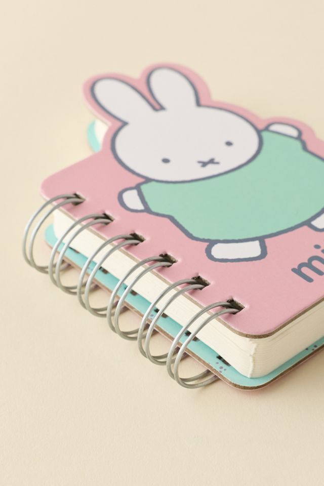 Miffy Figure Die-Cut Pocket-Sized Notebook #1