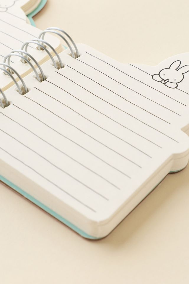 Miffy Figure Die-Cut Pocket-Sized Notebook #2
